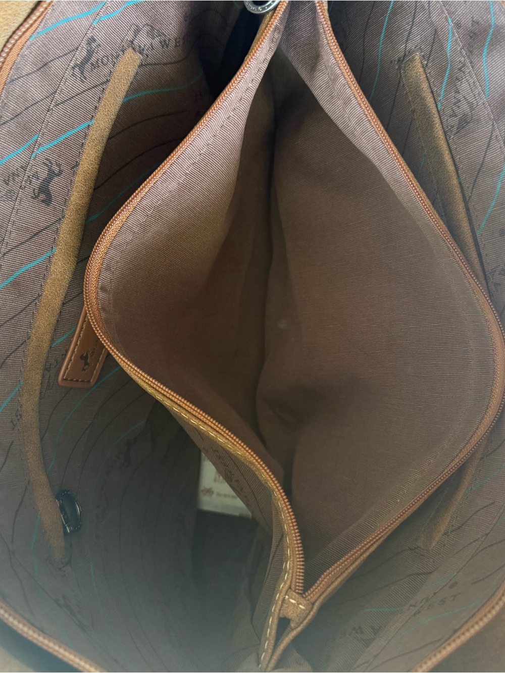 NEW with tags- Montana West Fringe Collection Concealed Carry Tote - Tan - Picture 6 of 11